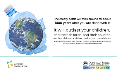 LCWR Region 8 Congregations Launch Campaign to “Refuse to Use” Single-use Plastic Bottles